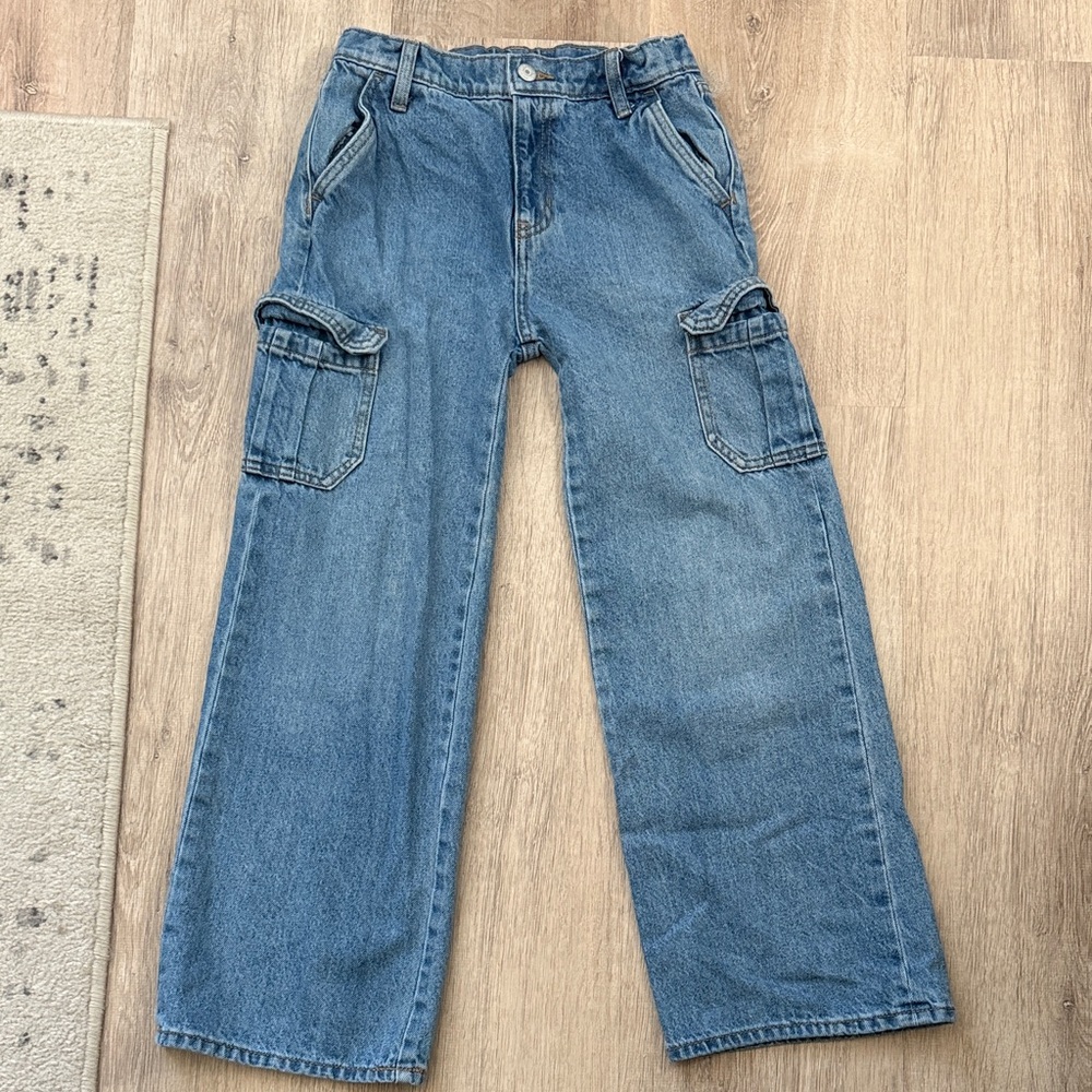Old Navy girls Relaxed Blue Jeans